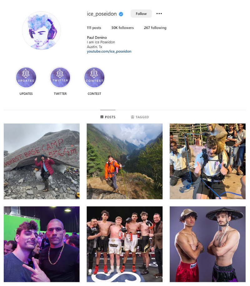 IcePoseidon instagram