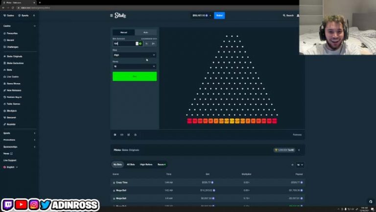 Adin Ross Casino Streamer » Pro Gamer turned Stake Fan!