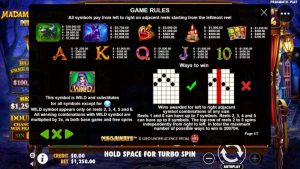 Madame Mystique Megaways Preview Game Rules
