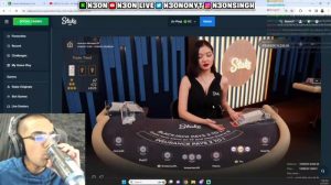 N3ON Stake Casino Live Blackjack