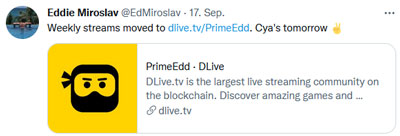 PrimeEdd DLive