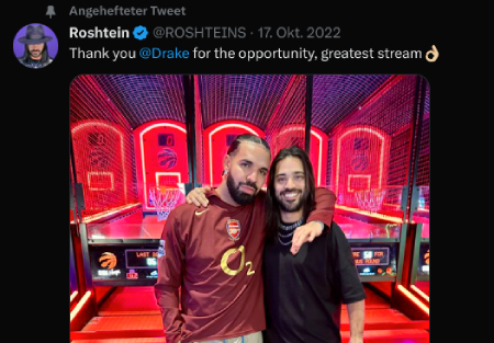 Roshtein and Drake last stream