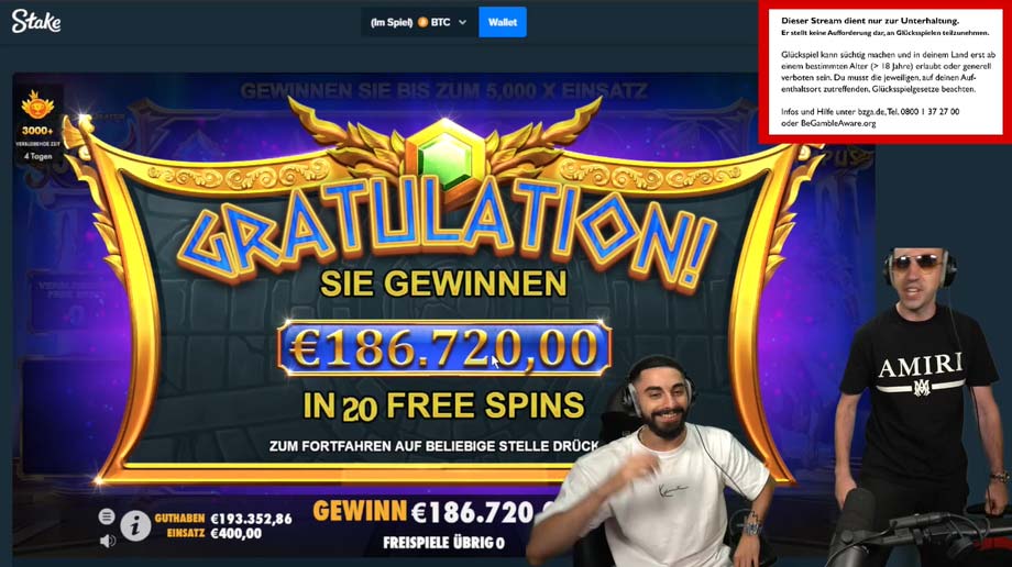 Scurrows Hoher Gewinn im Stake Casino Vorschau