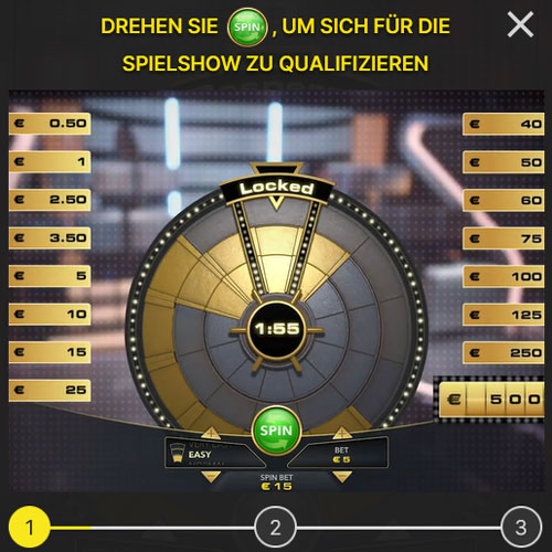 Spielerklaerung für Deal or no Deal