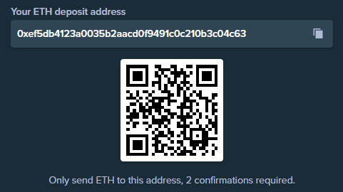 Stake ETH QR Code