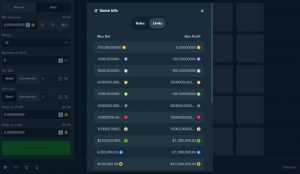 Stake Mines Preview Limits