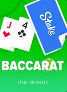 Stake Original Logo Baccarat