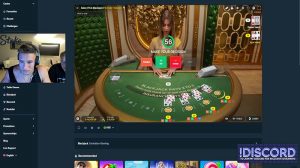 SteveWillSendIt spielt Blackjack