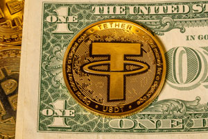 Tether und US Dollar