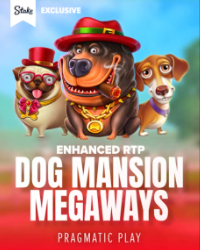 the dog mansion megaways logo