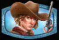 Wild West Bounty Cowgirl With Gun