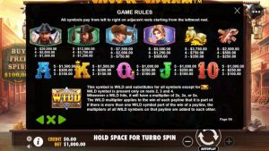 Wild West Bounty Preview Payouts