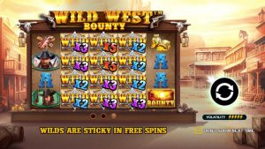 Wild West Bounty Preview Sticky Wilds