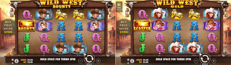 Wild West Bounty vs Wild West Gold