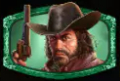 Wild West Bounty Cowboy With Gun
